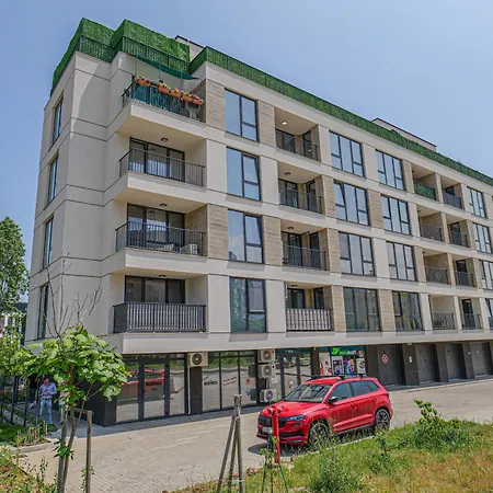 Apartament Brand New Vitosha View - Free Parking - Metro Access *