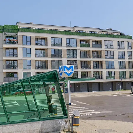 Brand New Vitosha View - Free Parking - Metro Access 소피아