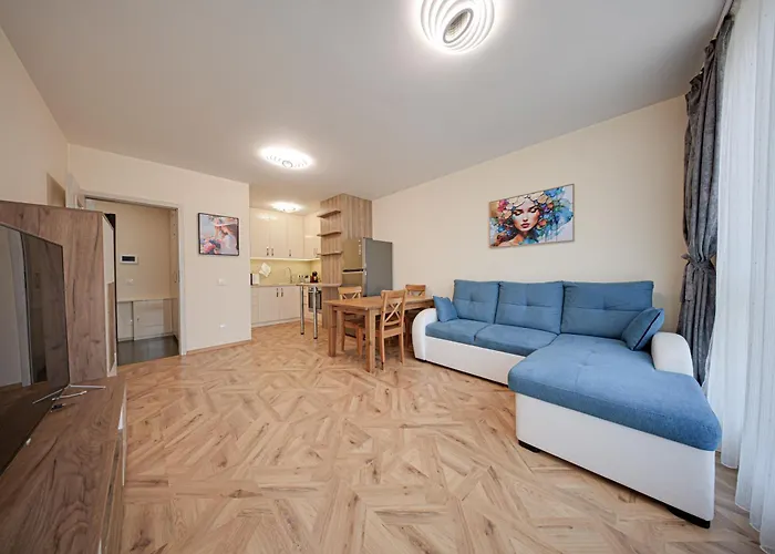 아파트 Brand New Vitosha View - Free Parking - Metro Access