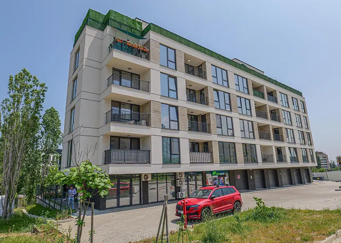 아파트 Brand New Vitosha View - Free Parking - Metro Access *