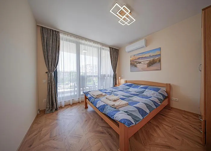 아파트 Brand New Vitosha View - Free Parking - Metro Access 소피아