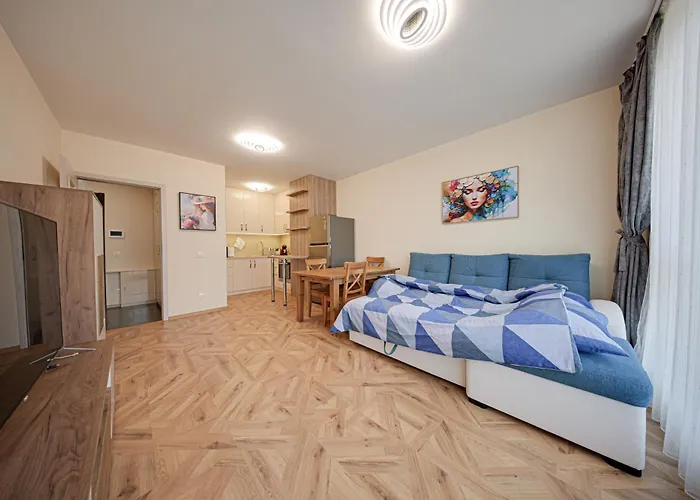 아파트 Brand New Vitosha View - Free Parking - Metro Access *